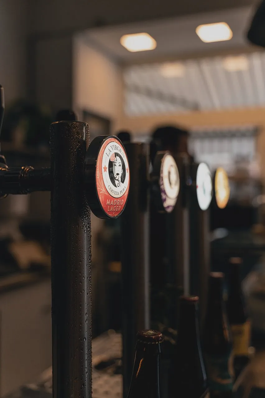 Cerveza servida