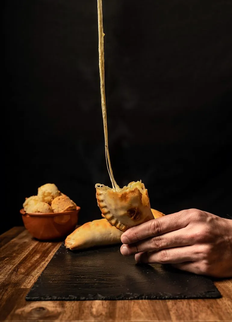 Detalle de empanada