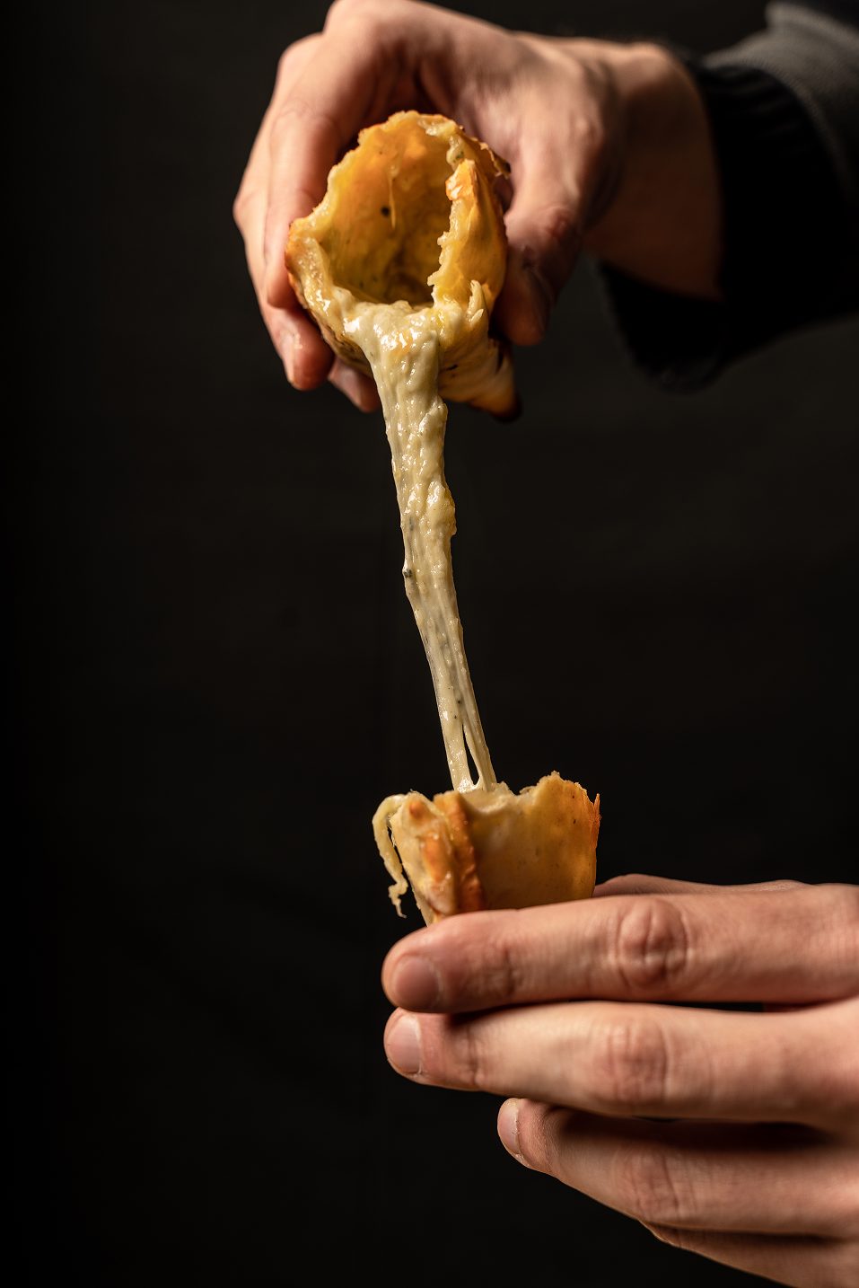 Plated empanada dish