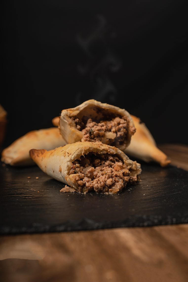 Empanadas with smoke