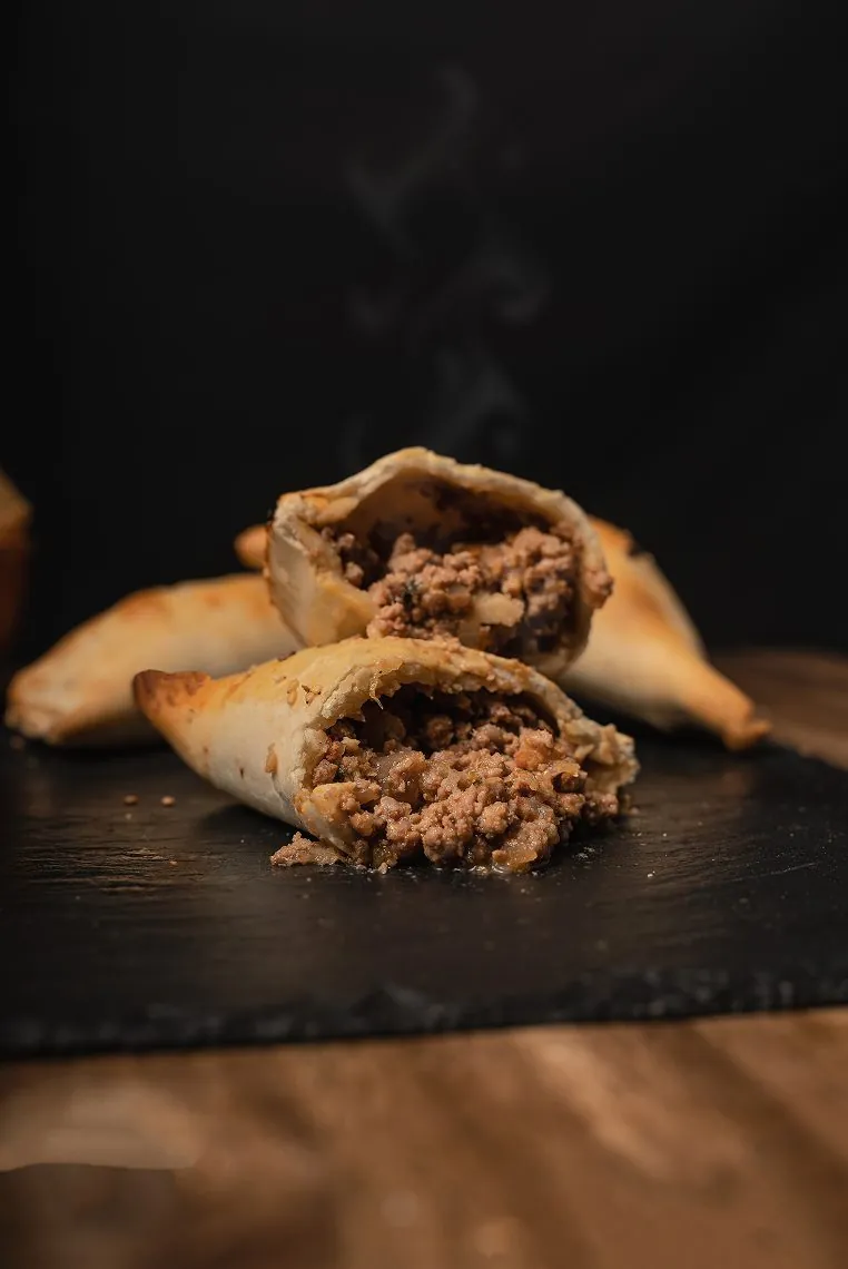 Empanadas con humo