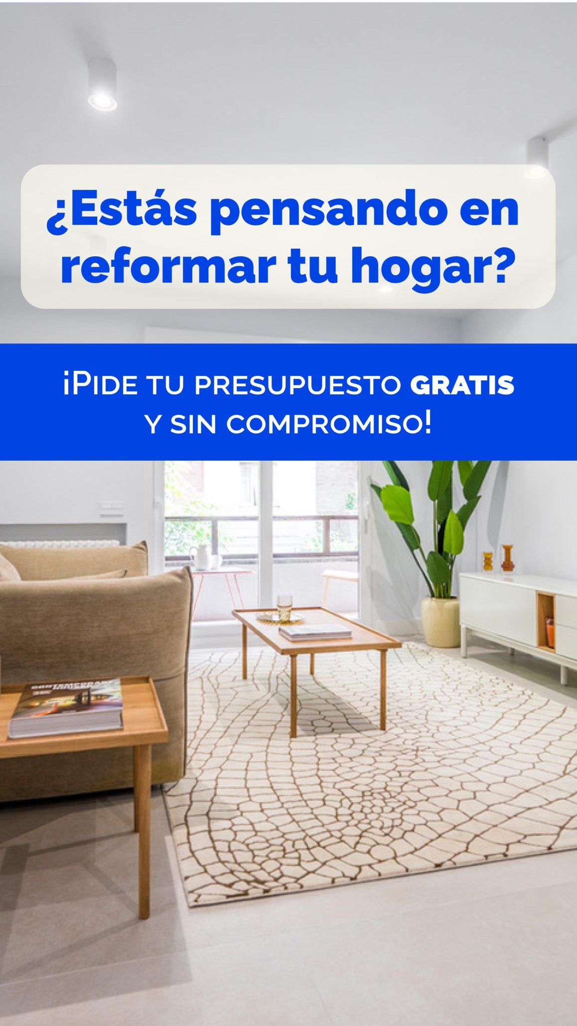 Stories ad — Pide tu presupuesto gratis