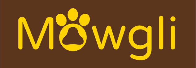 Mowgli brown color variant logo