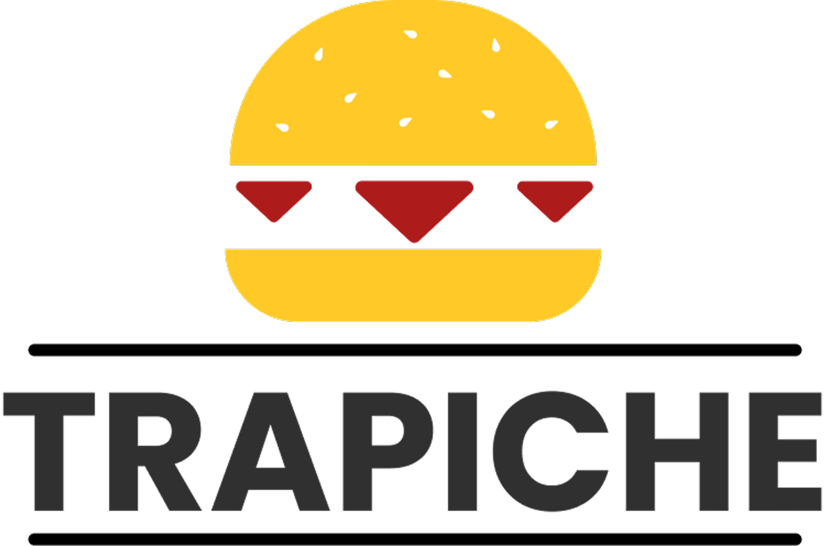 New Trapiche logo — burger icon with TRAPICHE text