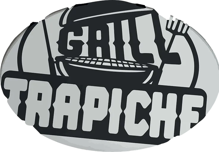 Logo antiguo de Trapiche, óvalo de Grill Trapiche